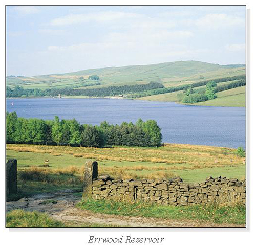 Errwood Reservoir Square Cards