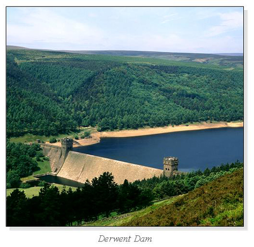 Derwent Dam Square Cards