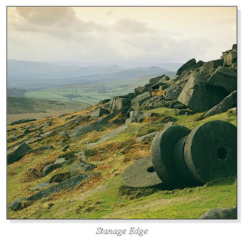 Stanage Edge Square Cards