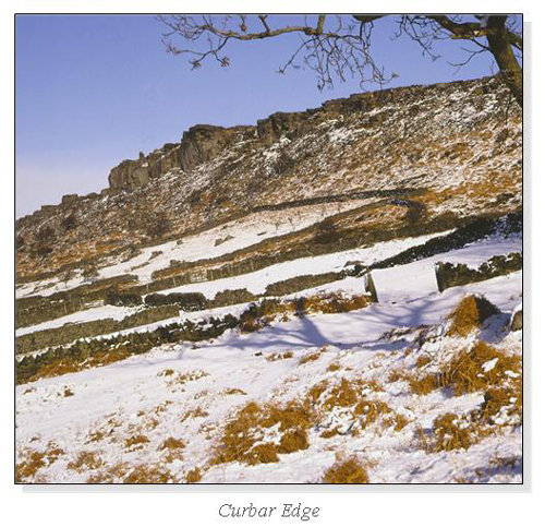 Curbar Edge Square Cards