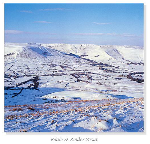 Edale & Kinder Scout Square Cards