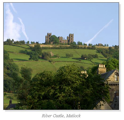 Riber Castle, Matlock Square Cards