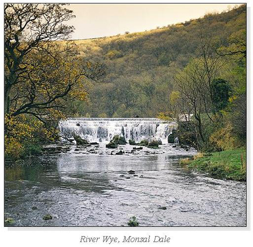 River Wye, Monsal Dale Square Cards