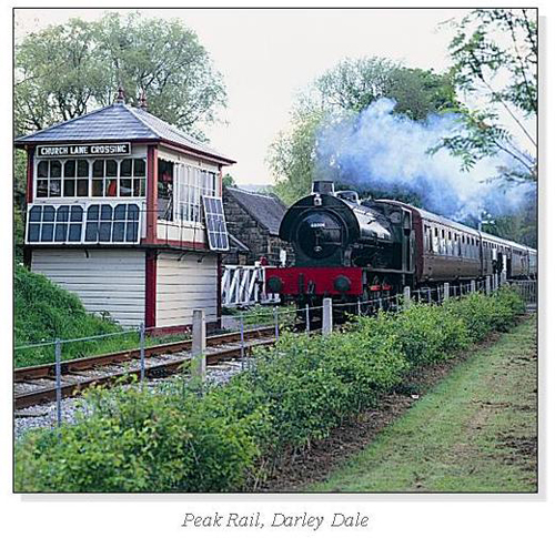 Peak Rail, Darley Dale Square Cards