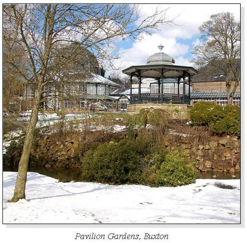 Pavilion Gardens, Buxton Square Cards
