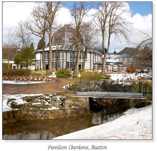 Pavilion Gardens, Buxton Square Cards
