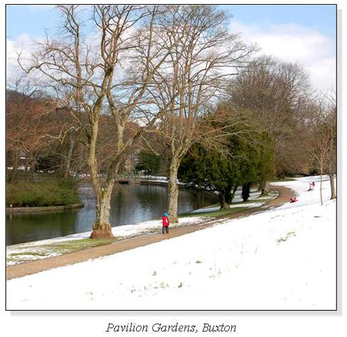 Pavilion Gardens, Buxton Square Cards
