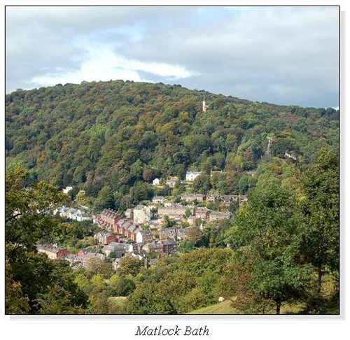 Matlock Bath Square Cards