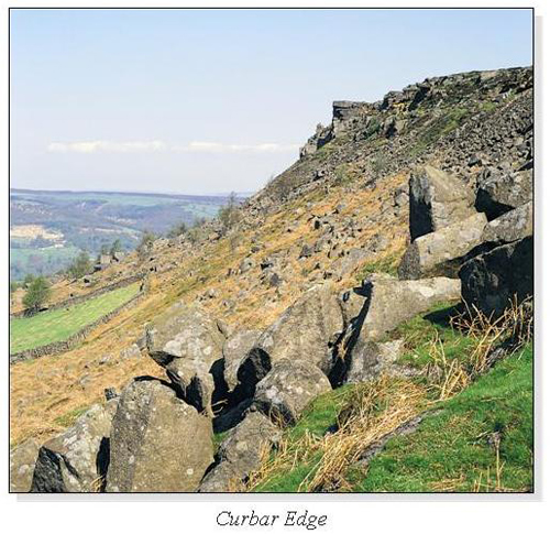Curbar Edge Square Cards