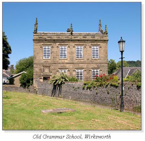 Old Grammar School, Wirksworth Square Cards