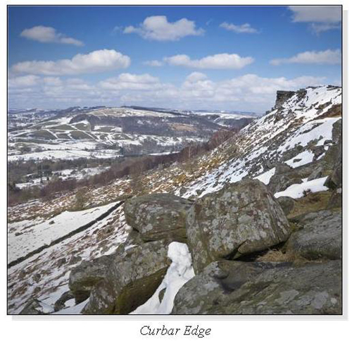 Curbar Edge Square Cards