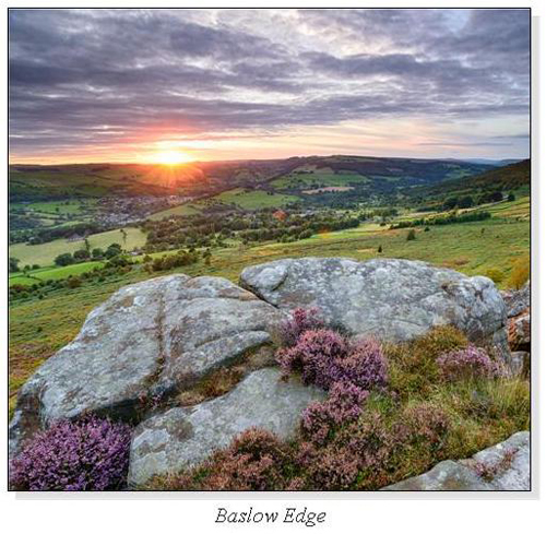 Baslow Edge Square Cards