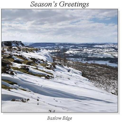 Baslow Edge Christmas Square Cards