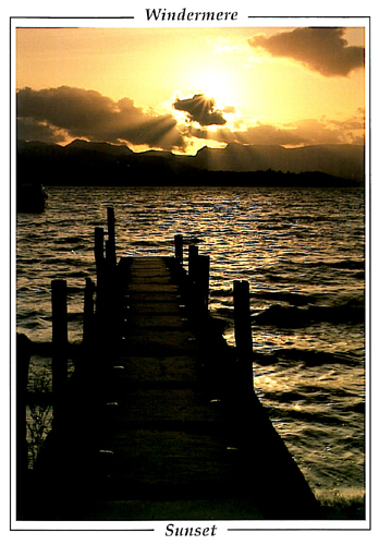 Windermere Sunset Postcards
