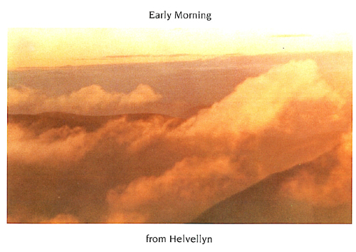Early Morning from Helvellyn Postcards