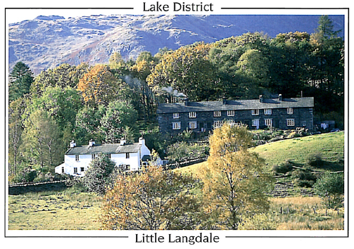 Cottages, Little Langdale Postcards