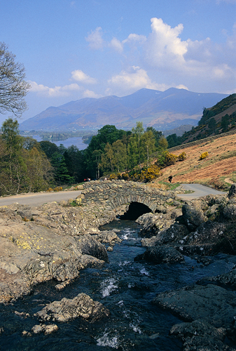 Ashness Bridge and Skiddaw postcards