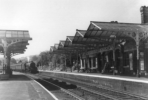 Rowsley Station (June 1960) postcards