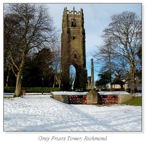 Grey Friars Tower, Richmond Square Cards