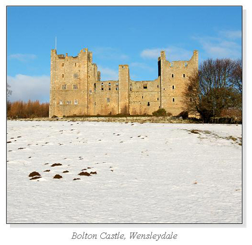 Bolton Castle, Wensleydale Square Cards