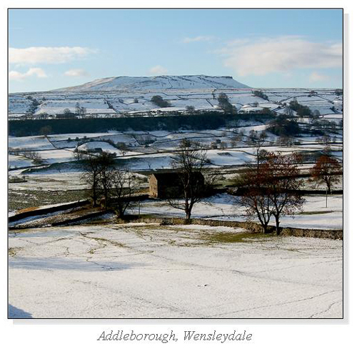 Addleborough, Wensleydale Square Cards