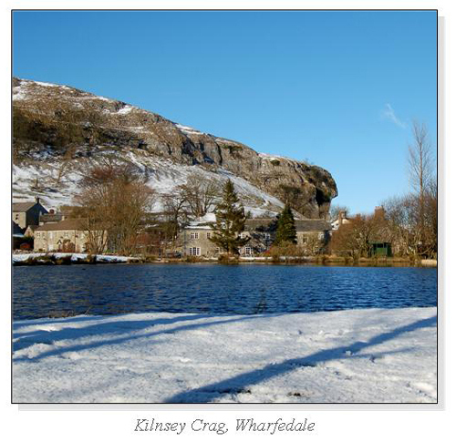 Kilnsey Crag, Wharfedale Square Cards