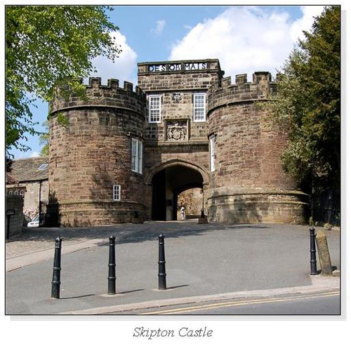 Skipton Castle Square Cards