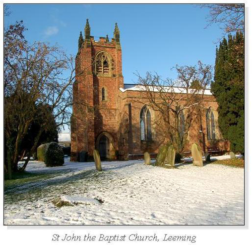 St John the Baptist Church, Leeming Square Cards