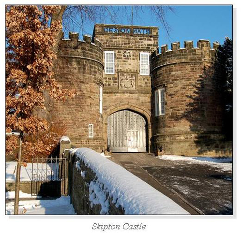 Skipton Castle Square Cards
