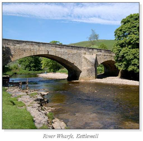 River Wharfe, Kettlewell Square Cards