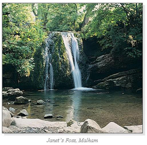 Janet's Foss, Malham Square Cards