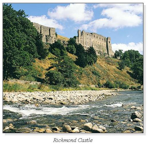 Richmond Castle Square Cards
