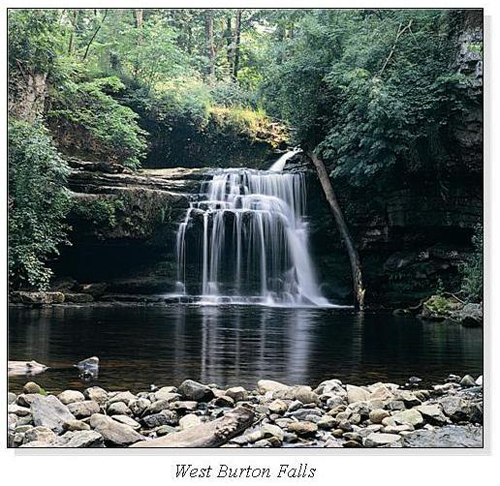 West Burton Falls Square Cards