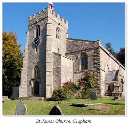St James Church, Clapham Square Cards