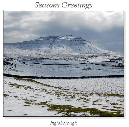 Ingleborough Christmas Square Cards