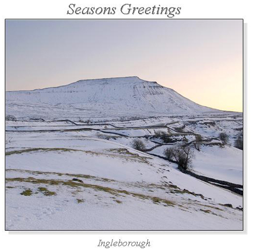 Ingleborough Christmas Square Cards