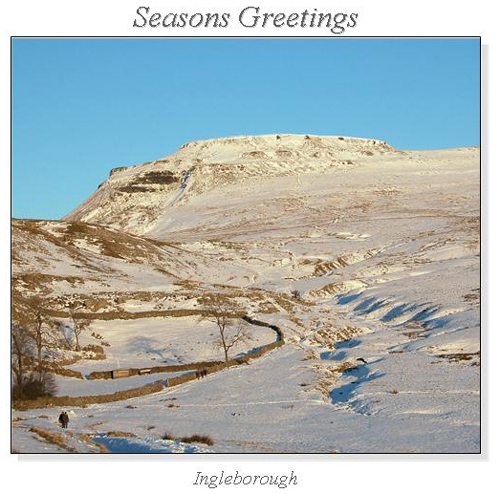 Ingleborough Christmas Square Cards
