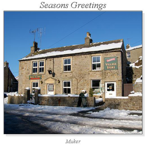 Muker Christmas Square Cards