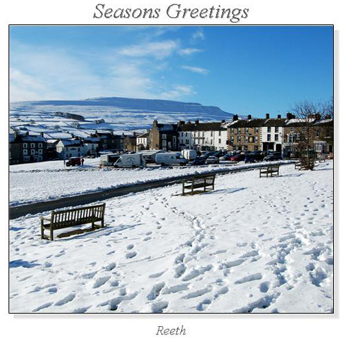 Reeth Christmas Square Cards