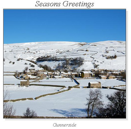 Gunnerside Christmas Square Cards