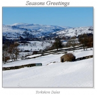 Yorkshire Dales Christmas Square Cards