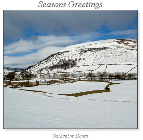 Yorkshire Dales Christmas Square Cards