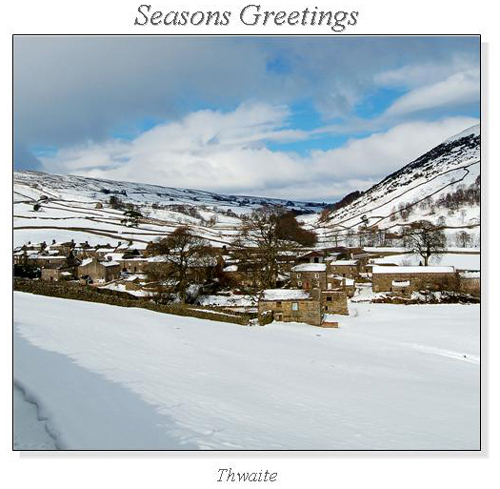 Thwaite Christmas Square Cards