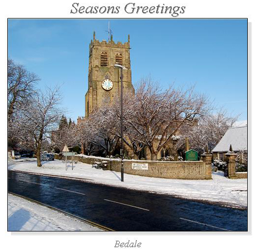 Bedale Christmas Square Cards