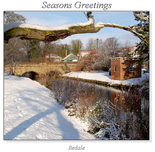 Bedale Christmas Square Cards