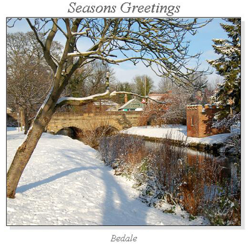 Bedale Christmas Square Cards