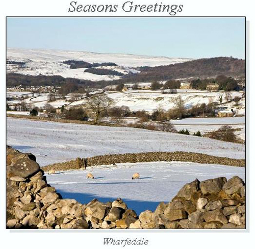 Wharfedale Christmas Square Cards