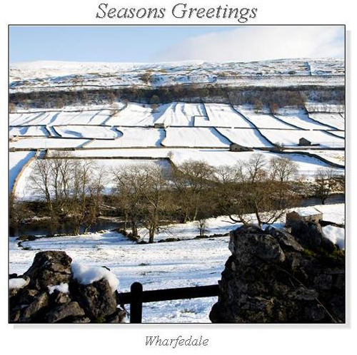 Wharfedale Christmas Square Cards