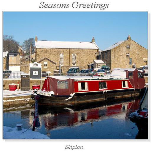 Skipton Christmas Square Cards