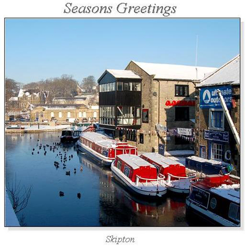 Skipton Christmas Square Cards